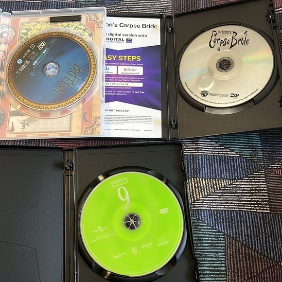 Tim Burton Bundle dvds - Picture 2 of 2